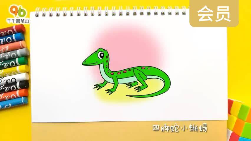 四脚蛇小蜥蜴