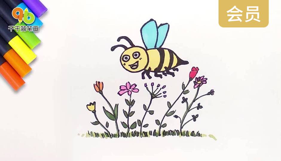 小蜜蜂做工
