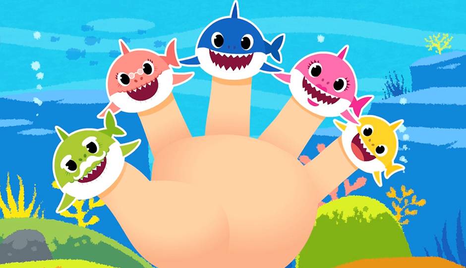 Shark Finger Family