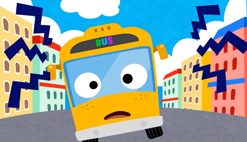 The Wheels on the Yellow City Bus