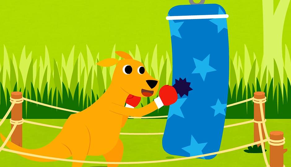 蹦蹦跳跳大袋鼠