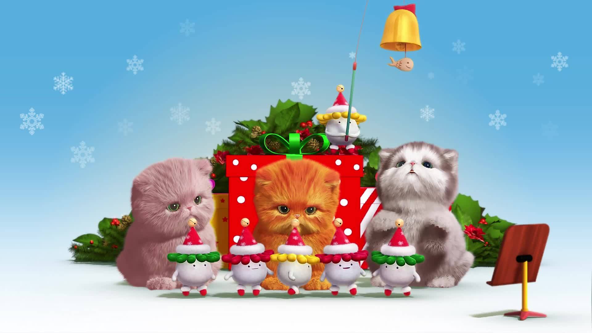 Kittens Christmas