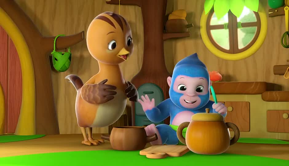 爱敲打的小猩猩