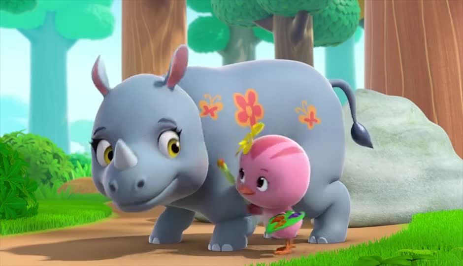 爱美的犀牛妹妹