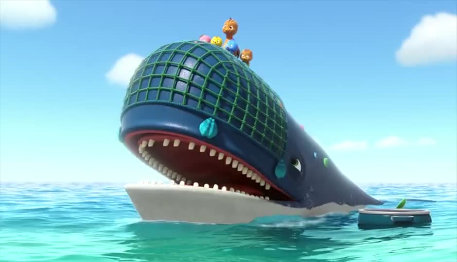 大海清洁工鲸鱼叔叔