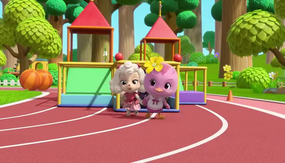 两人三足大比拼 下