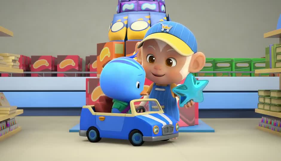 第一次去超市 下