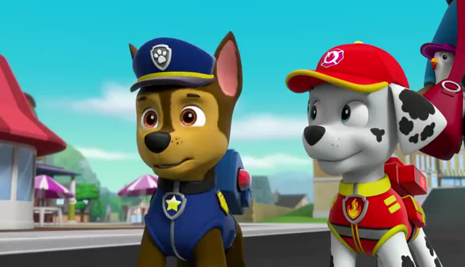 狗狗拯救猫咪救援大队/逃跑的鸵鸟