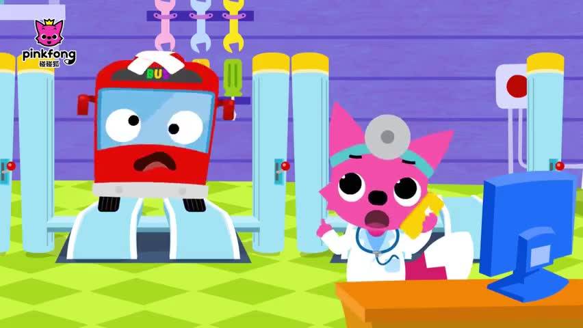 哐哐哐五辆小巴士