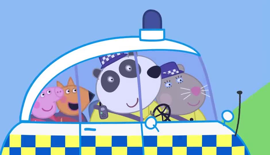 警车