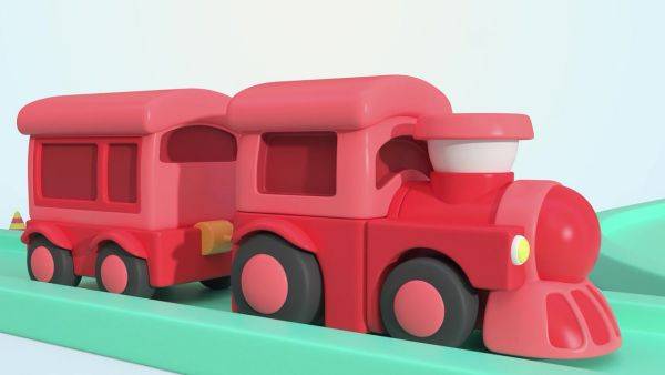 安装工程车，认识颜色