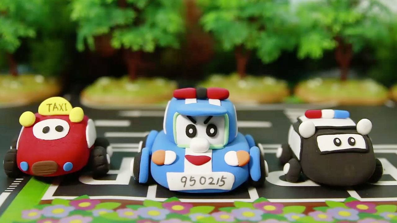 粘土小汽车