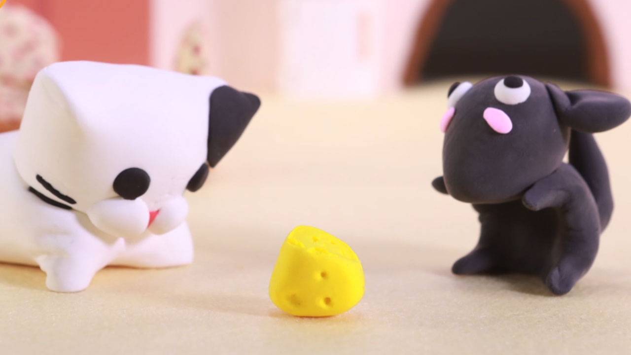 粘土猫和老鼠