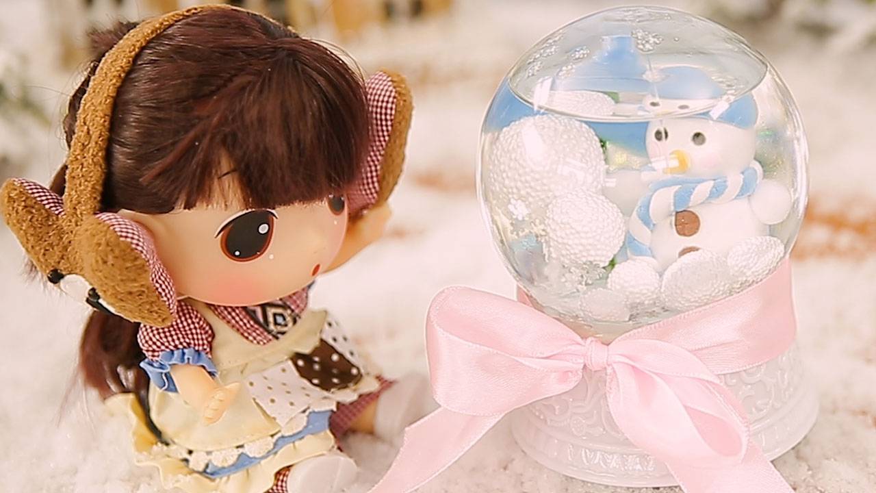雪人水晶球