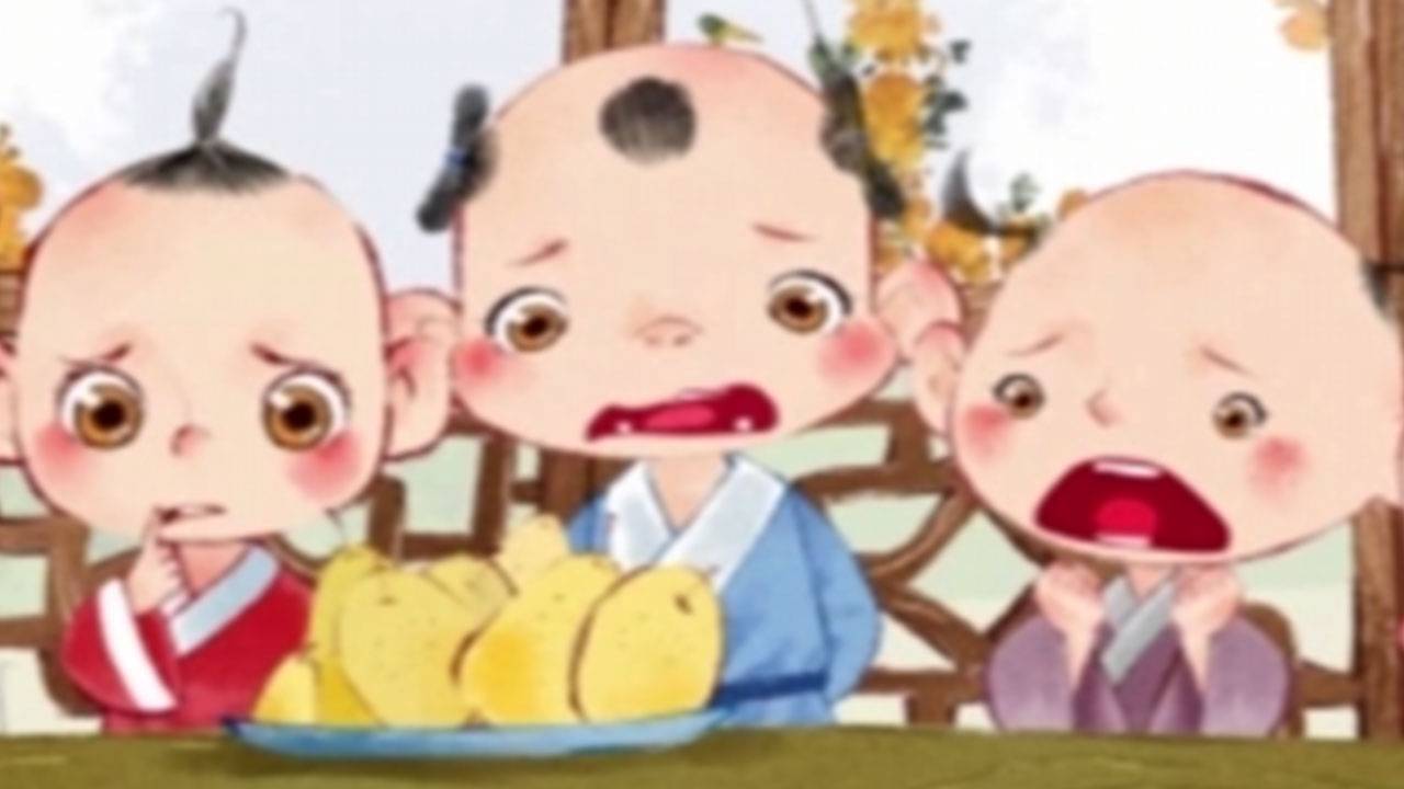 孔融让梨