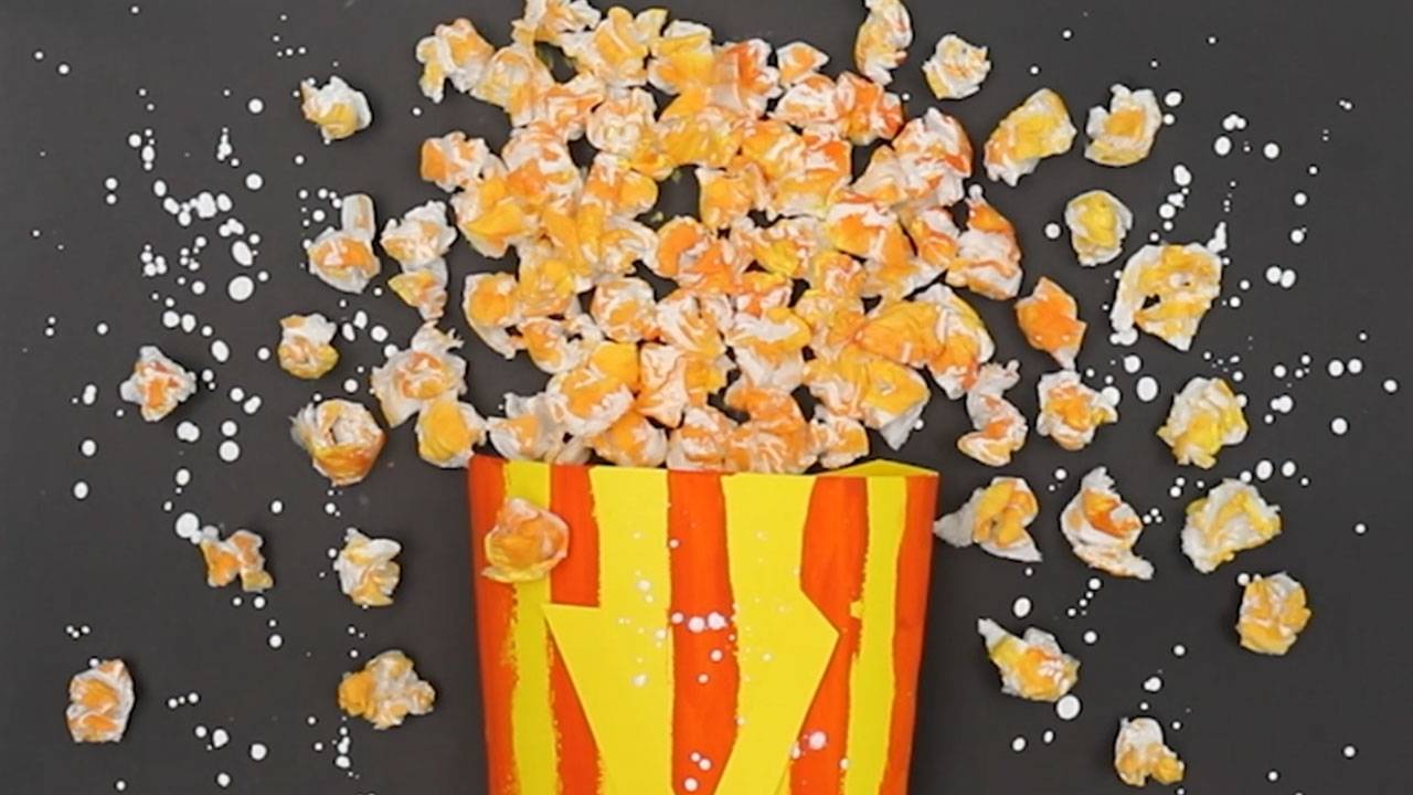 创意爆米花套餐