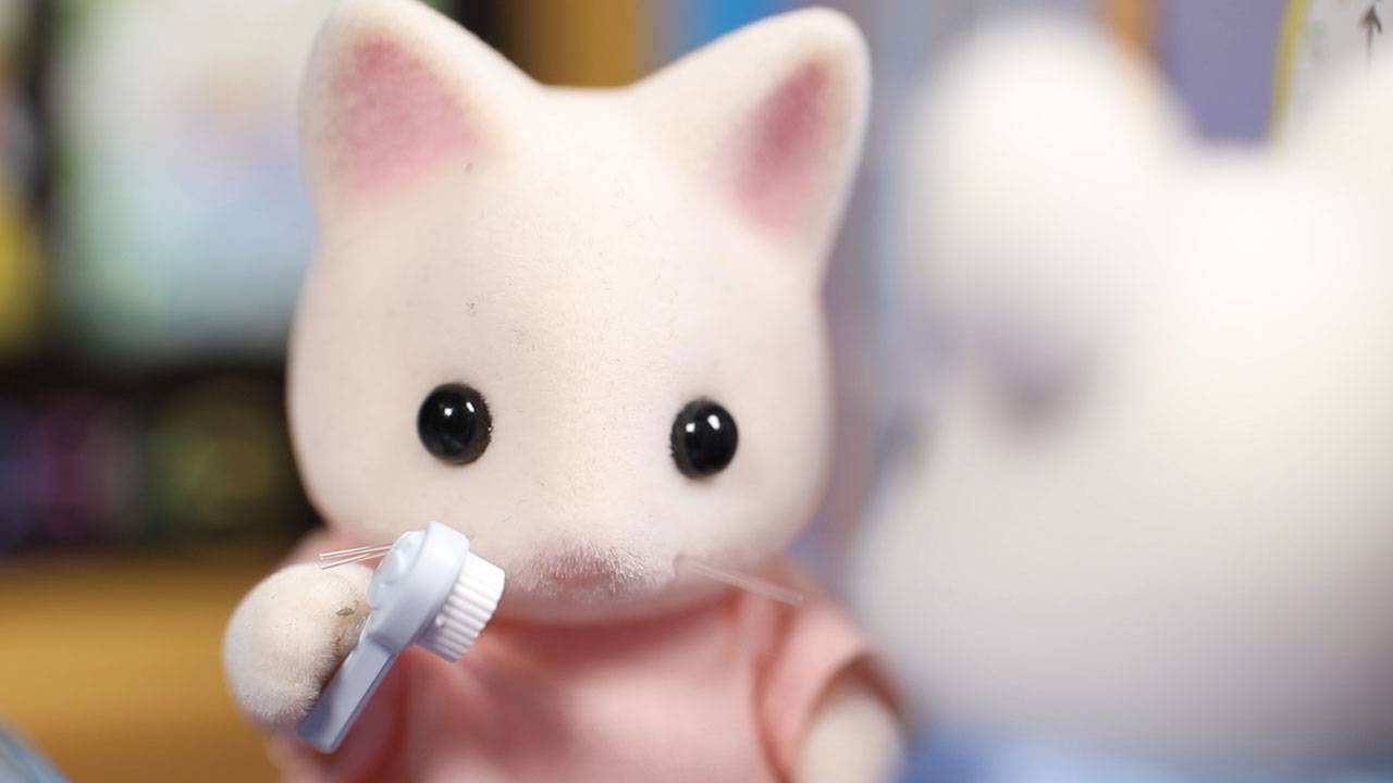 牙刷自画像