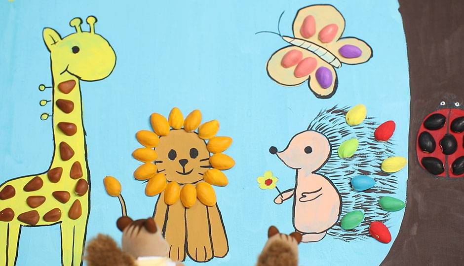 创意果壳画
