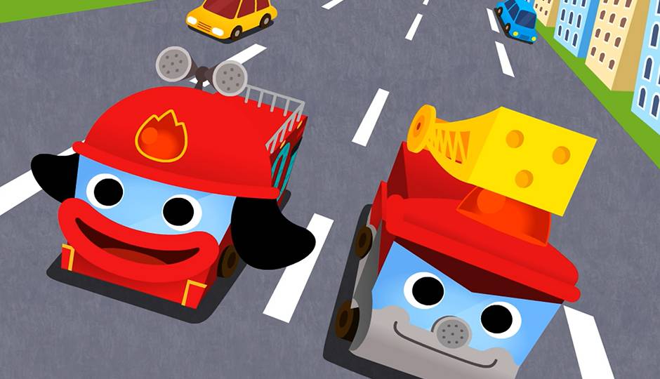 快跑消防车
