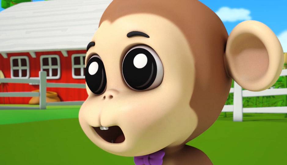 五只小猴子 Five Little Monkeys