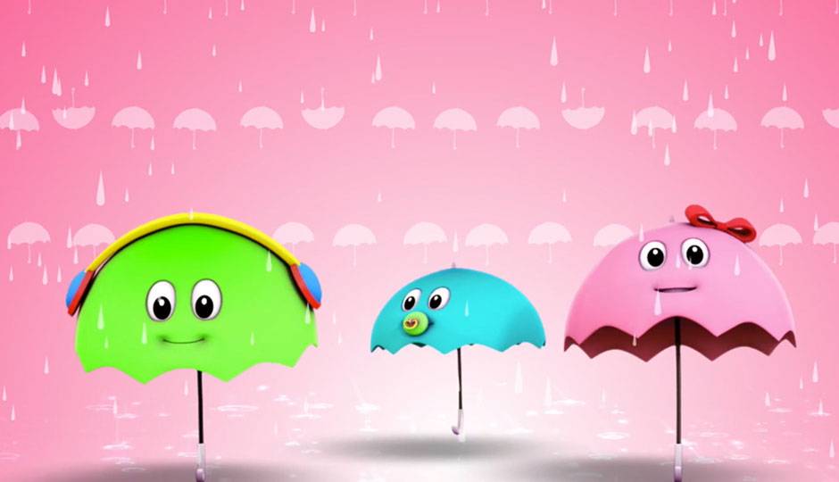 雨伞手指家庭 Umbrella Finger Family