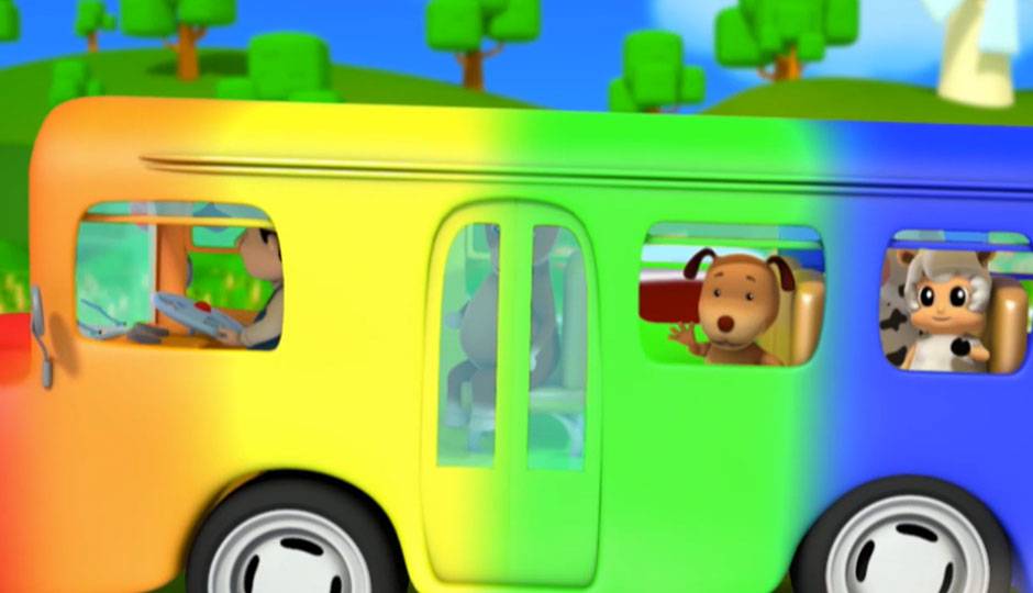 彩虹巴士 Wheels On The Bus Rainbow