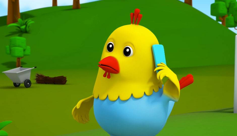 五只小小鸡 Five Little Chicks