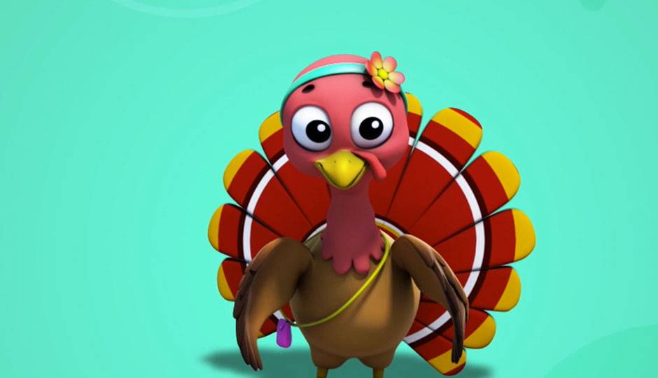 火鸡手指家庭  Finger family Turkey