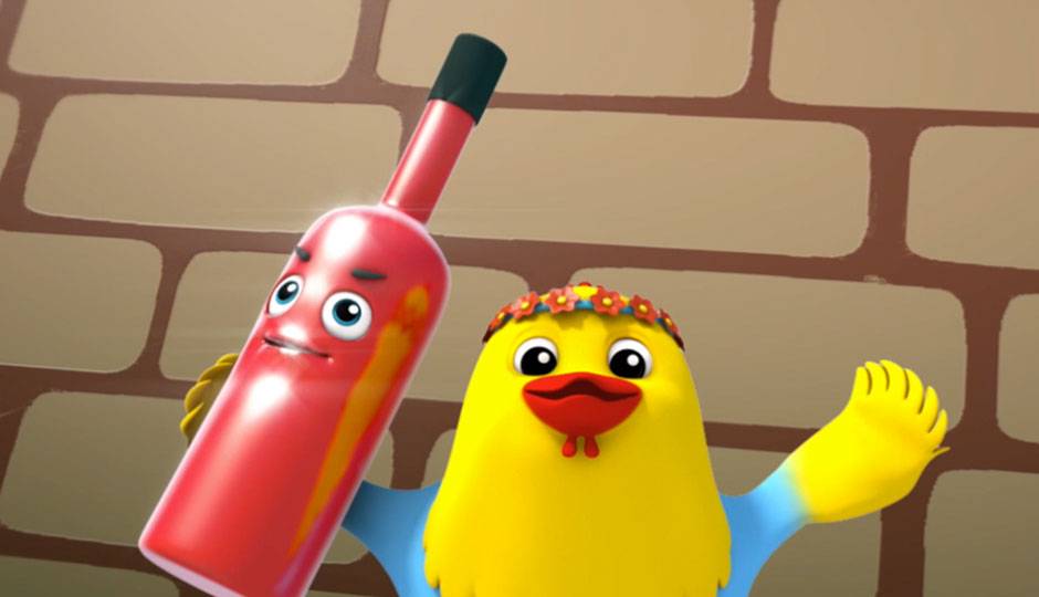红瓶子 Red Bottles