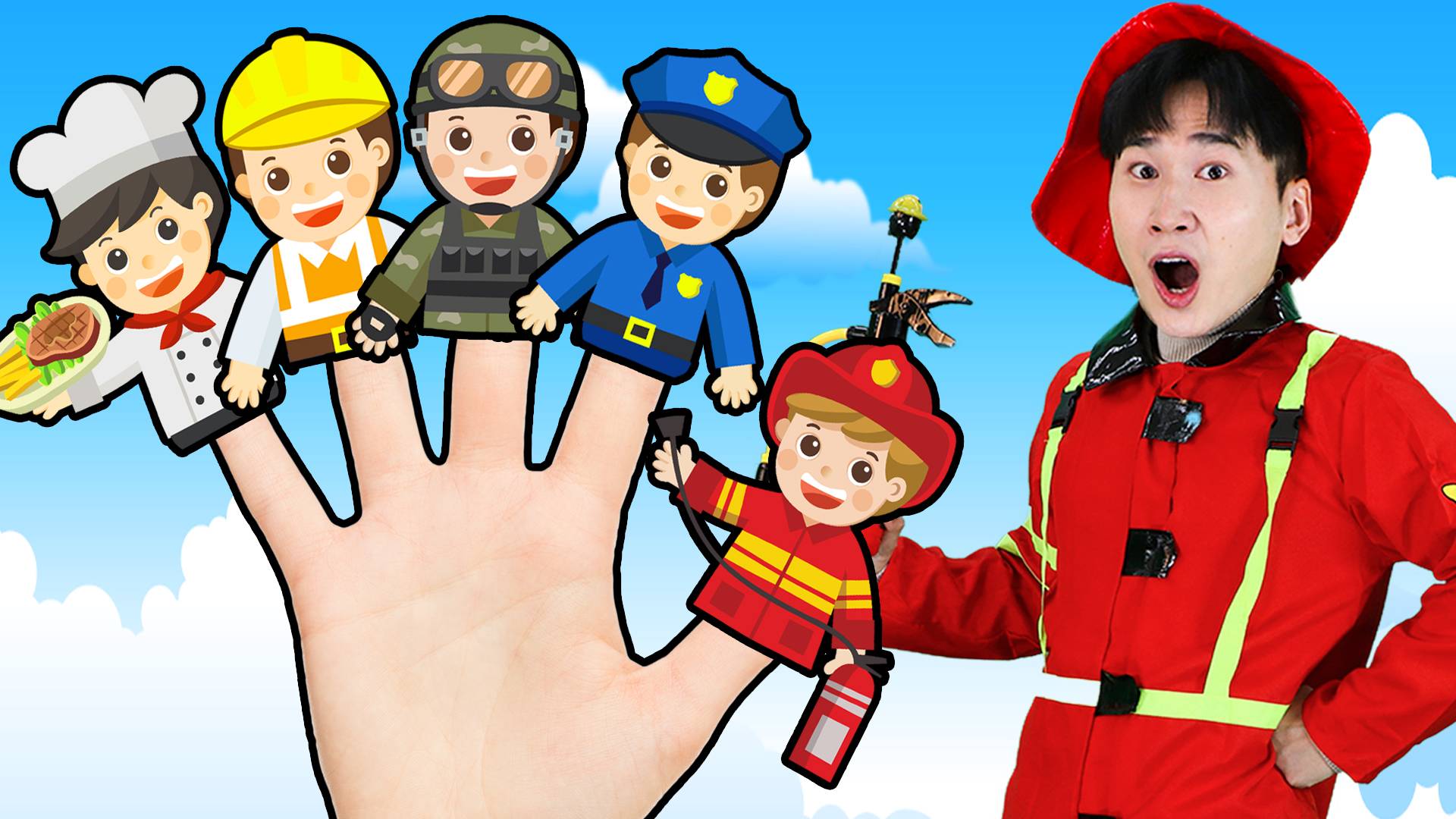 警察、摄影师、画家！快来找出正确的拼图吧！