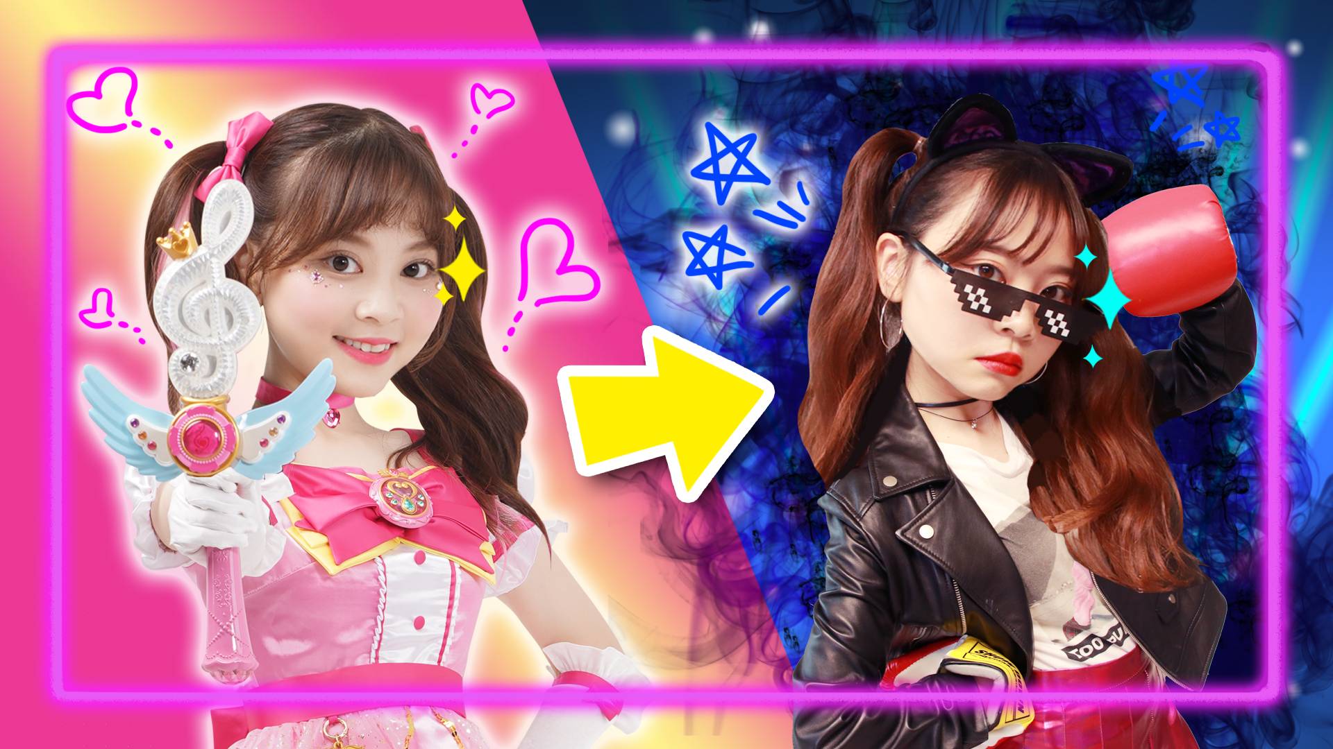 【日常分享】彩虹少女小伶变身为黑暗小伶？！黑暗妆容初挑战！