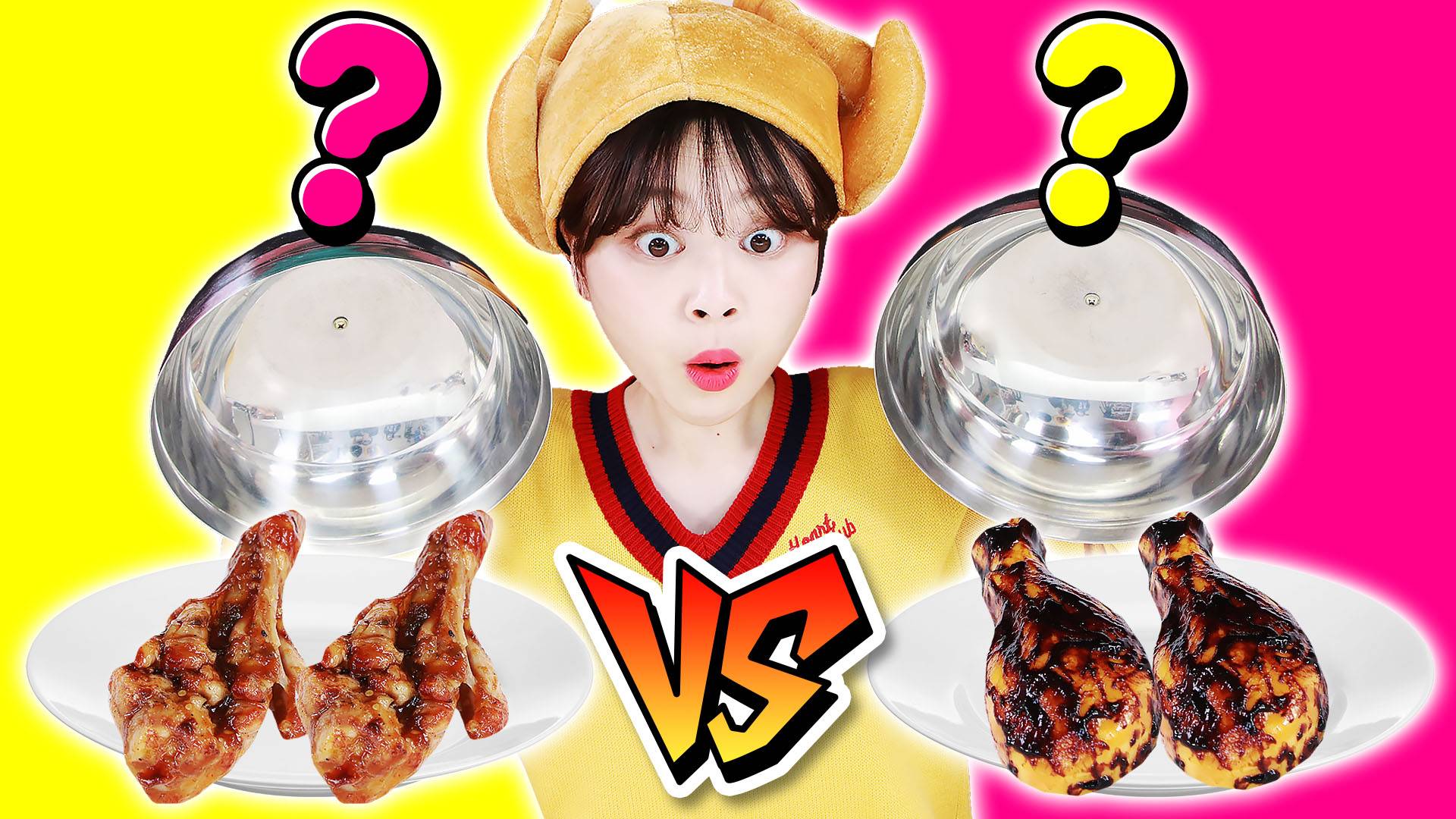 【美食分享】真假美食挑战之到底是真的炸鸡还是软糖呢？.mp4