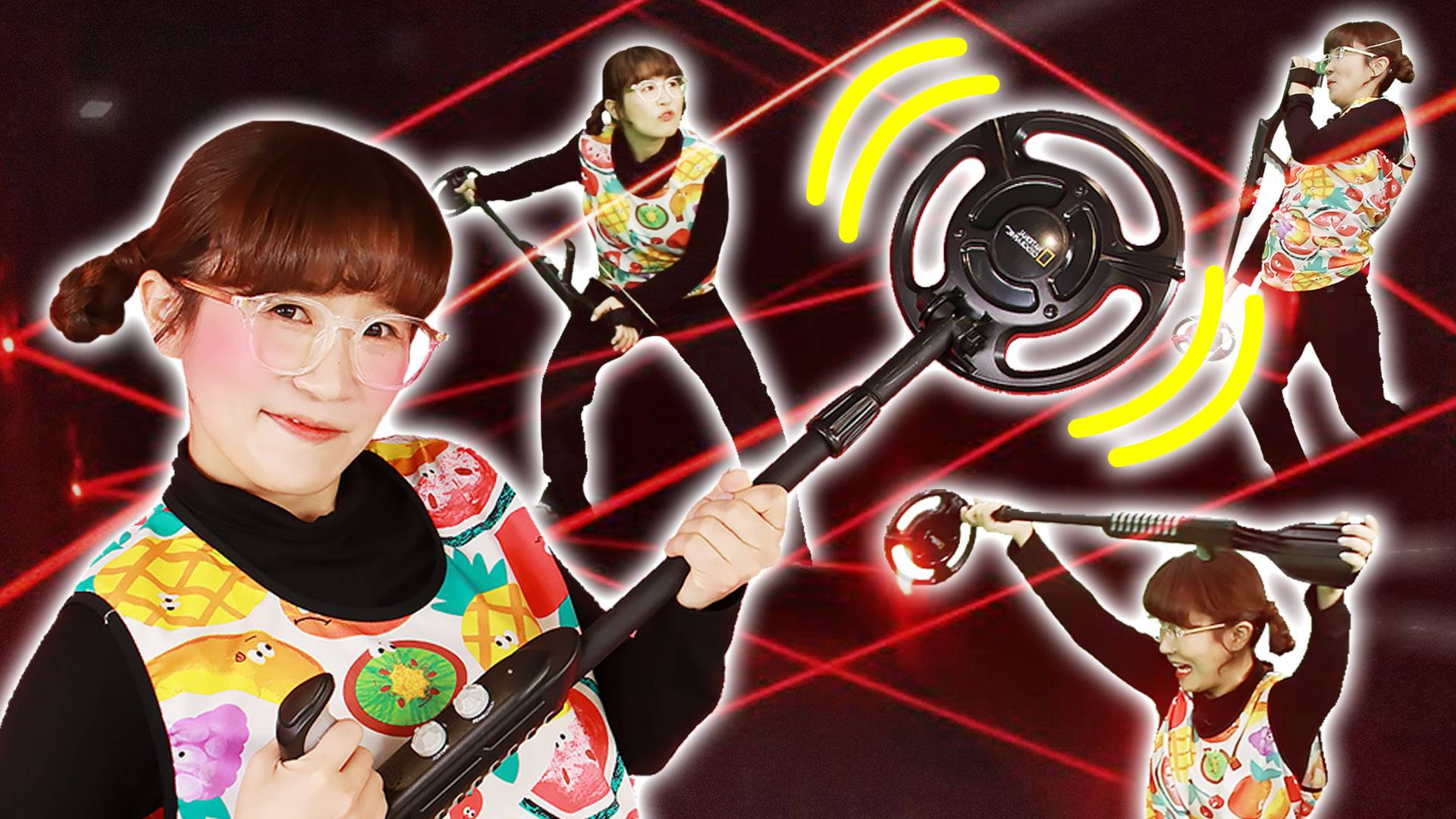 【玩具开箱】夏天特工的金属探测器！能否顺利找到钻石宝藏？