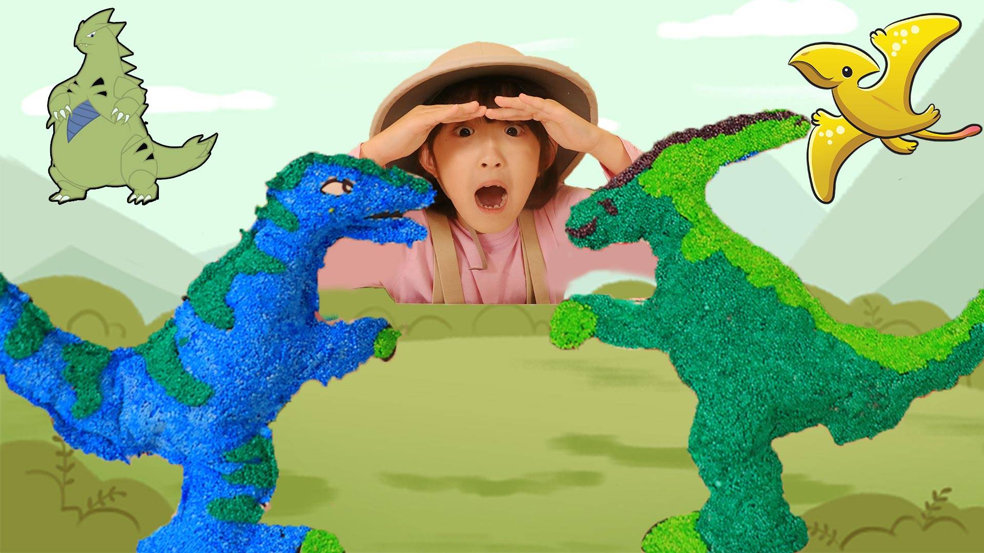 恐龙村庄第二弹！一家人就得整整齐齐，霸王龙压轴出场