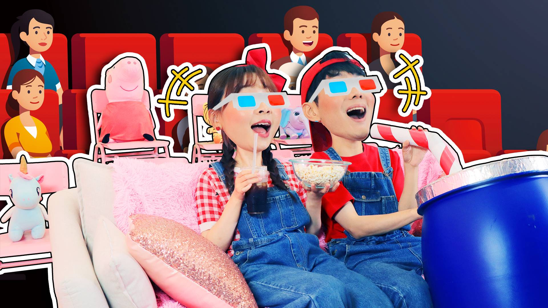 超大可乐事件！机智小伶上线，坤坤完美错过电影情节