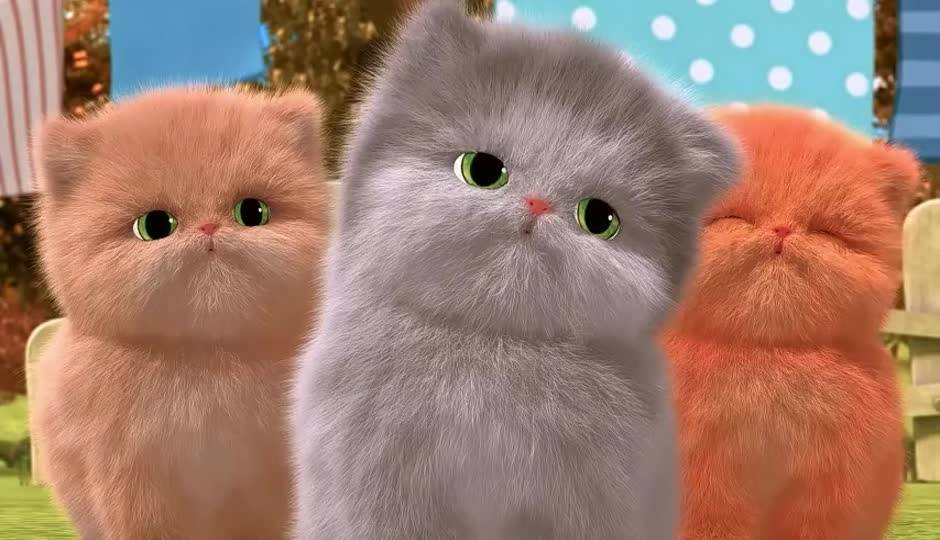 Three Noisy Kittens P1