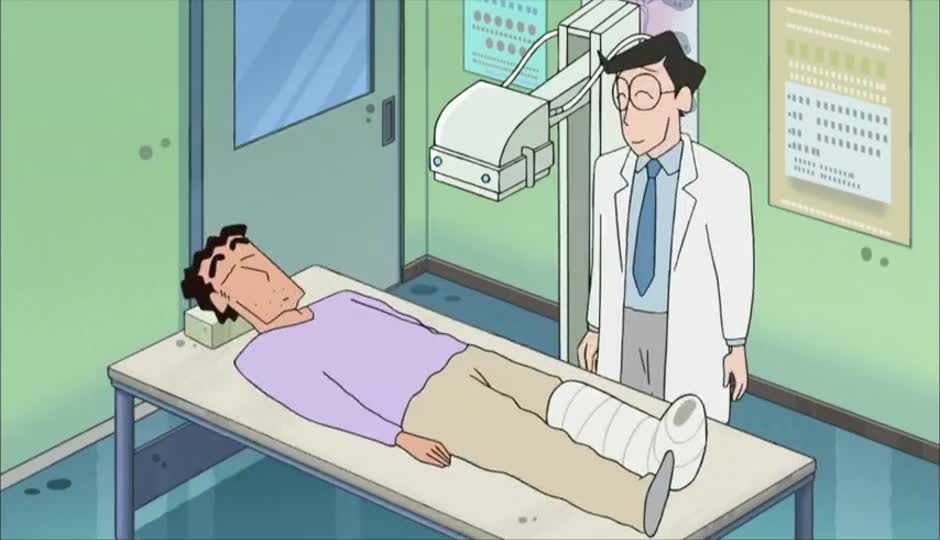 陪爸爸看病哦