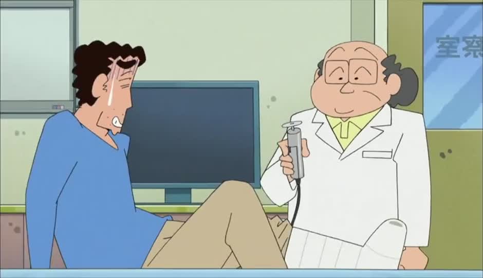 骨折的爸爸要拆石膏了哦