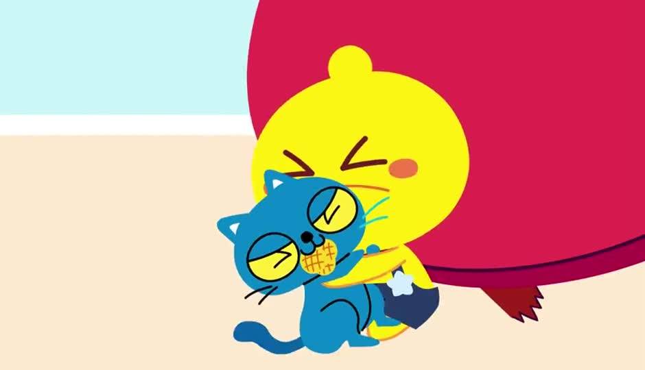 小猫咪嘴巴馋