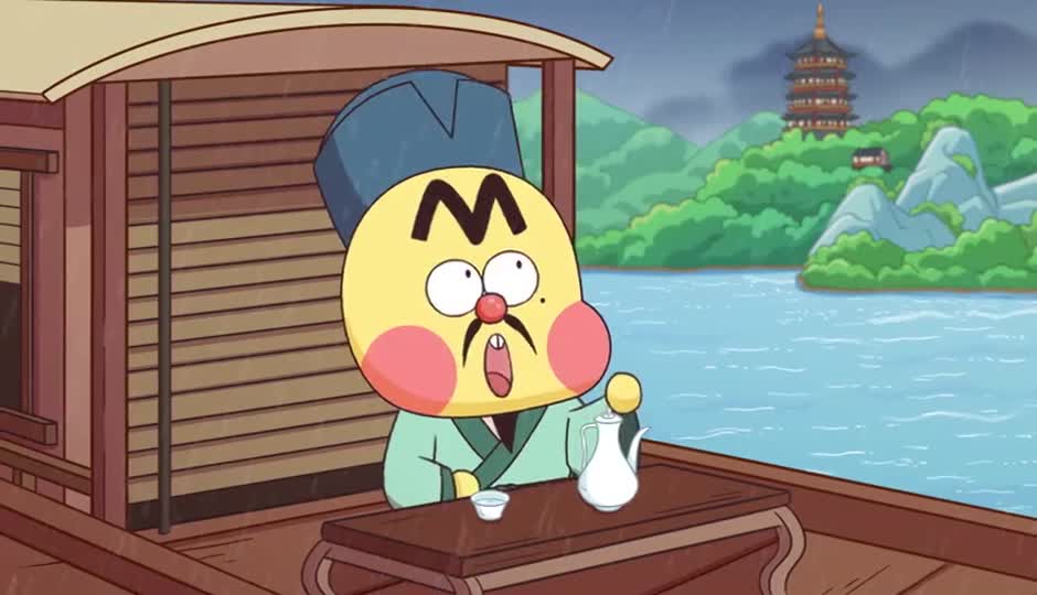 《饮湖上初晴后雨》-苏轼