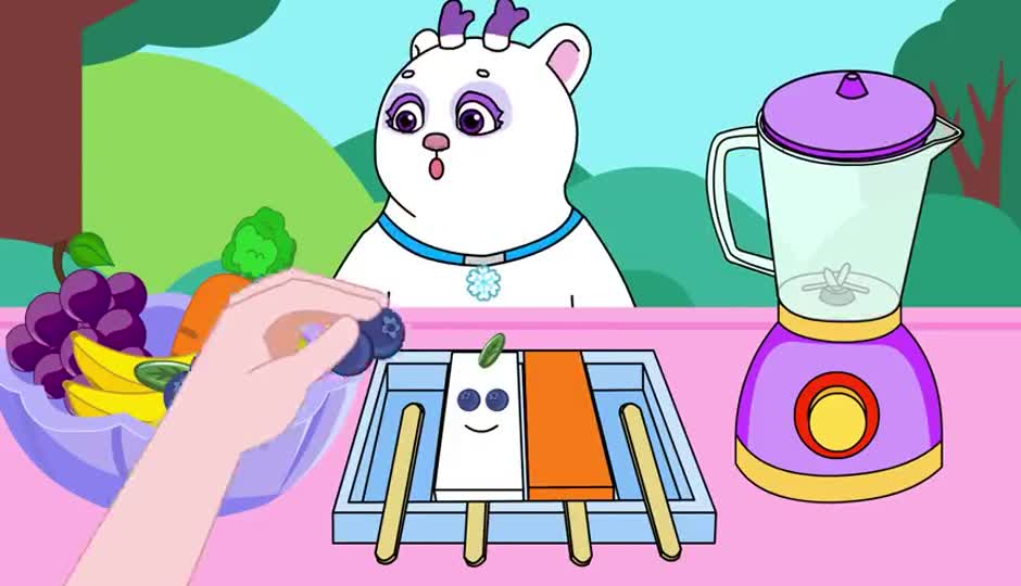 给小团子制作果蔬冻