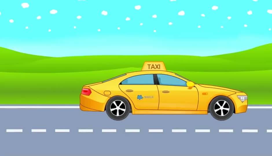 拼装出租车和警车