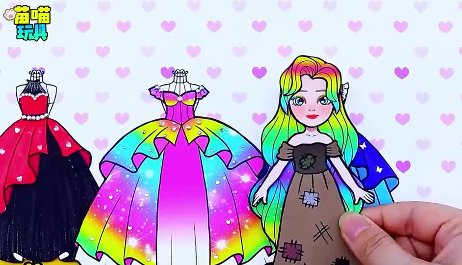 脏兮兮的小公主华丽变身为闪亮公主