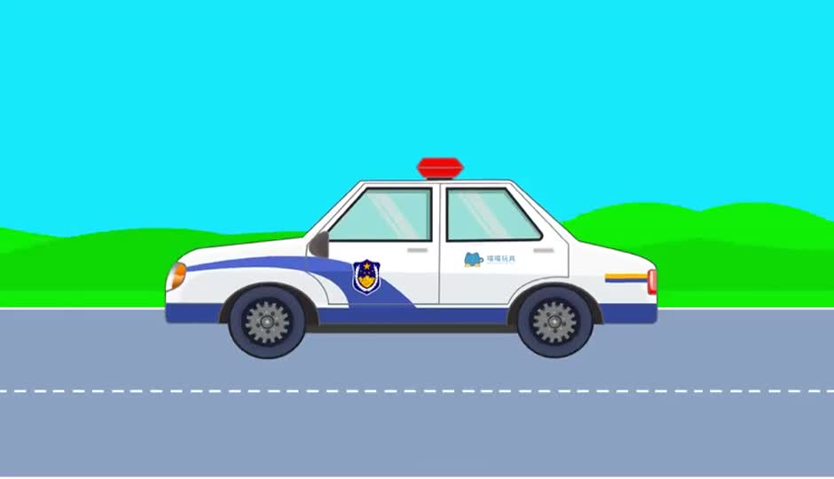 这是挖掘机还是警车呀，快来重新拼装