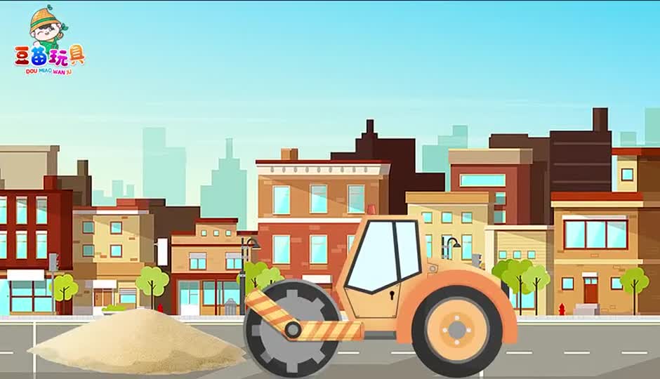 用不同的零件拼装不同的工程车