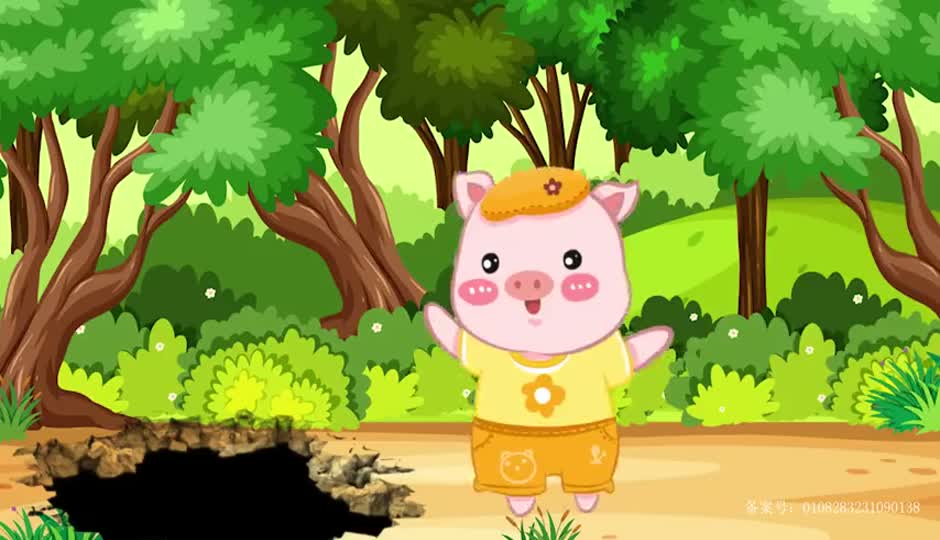 救护车和吊车拯救了小猪