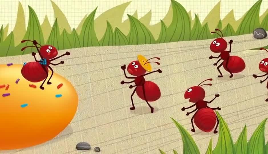 蚂蚁搬豆