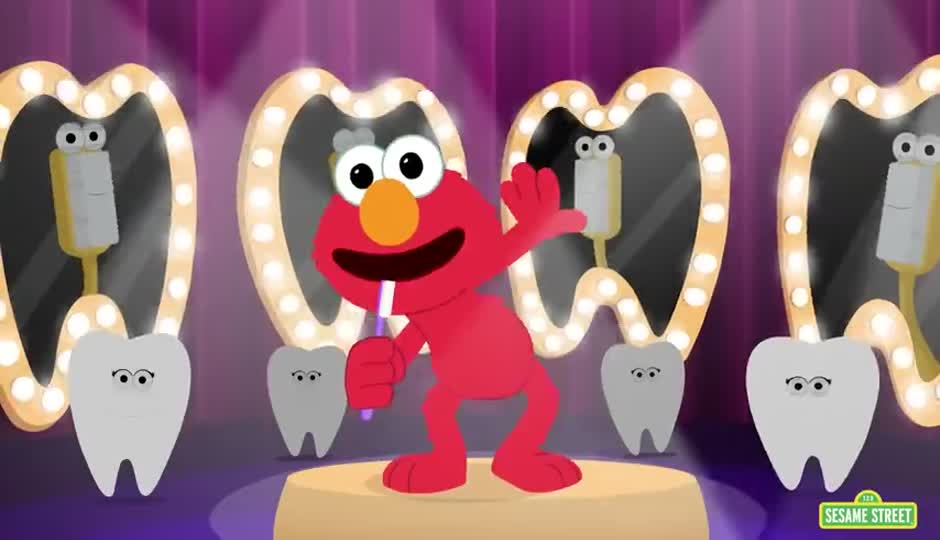 Brushy Brush Song Animated