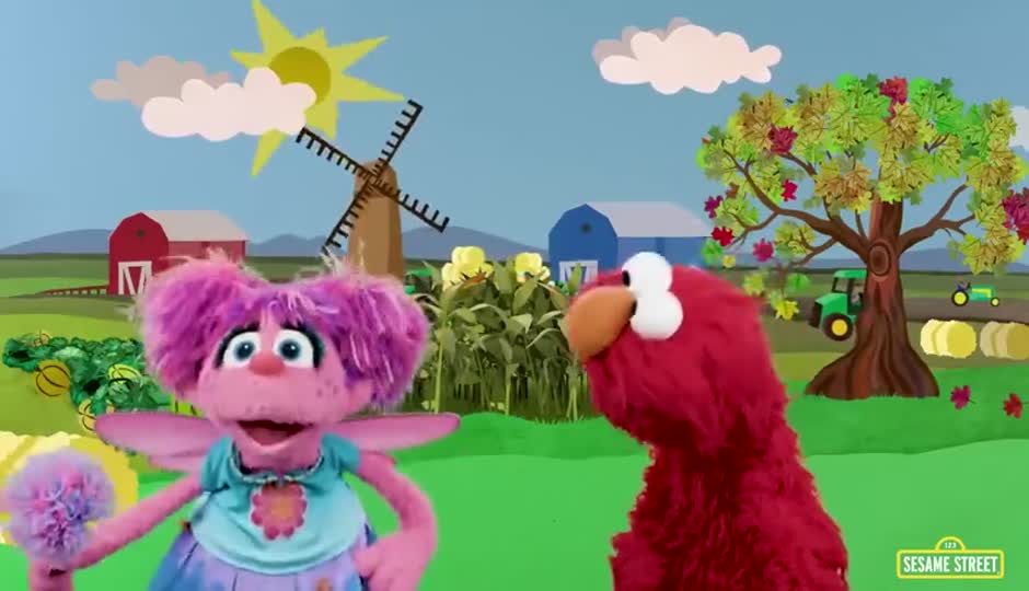 Find Orange with Elmo and Abby! 