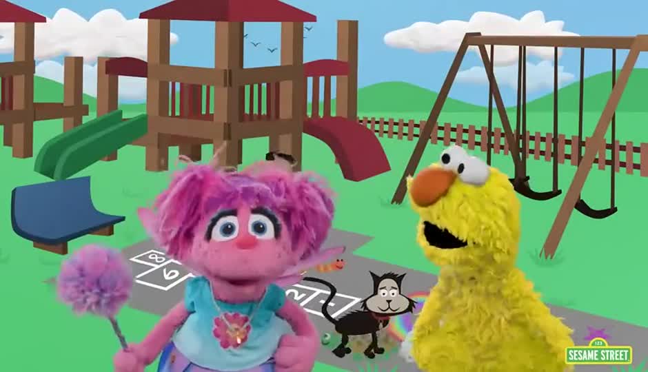 Find Yellow with Elmo and Abby